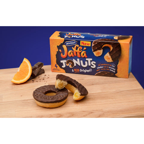 McVitie's Jaffa Cakes Original Jaffa Jonuts Biscuits 4 Pack